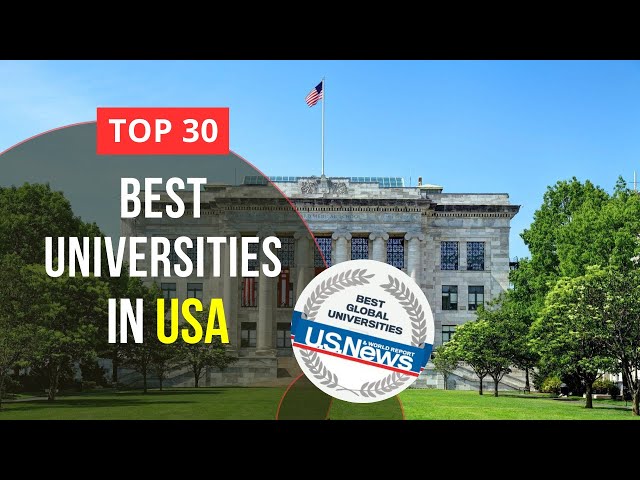 Top 10 university in USA